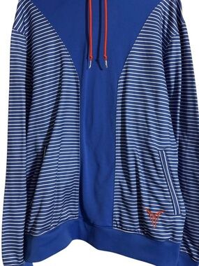 **RARE** Jordan Melo Hoodie XL Blue Orange Dri Fit Carmelo Anthony Knicks
